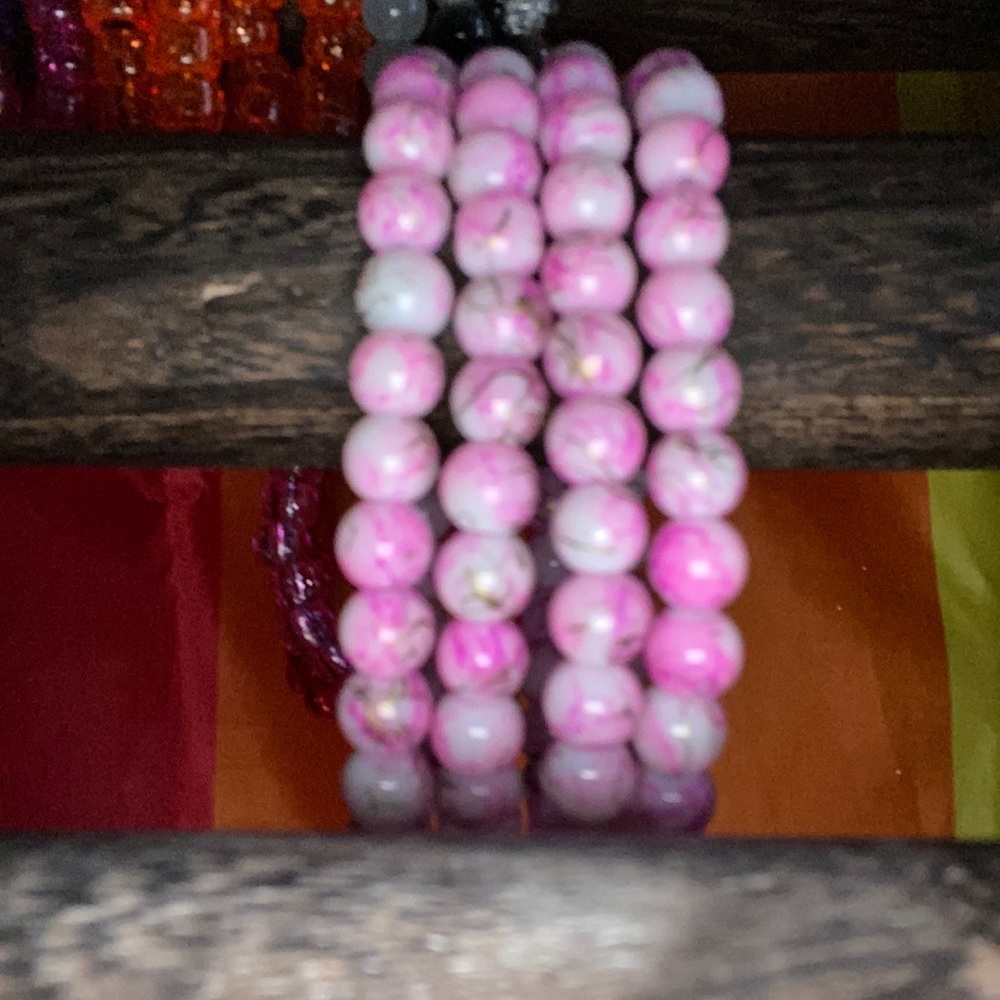 Pink marble